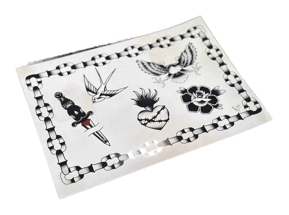 Traditional tattoo flash artwork by Original Renegade