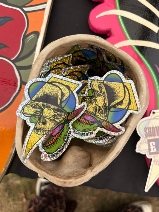 Glitter Renegade Logo Decal