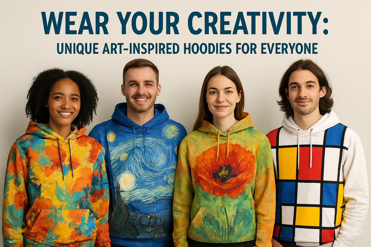 Wear Your Creativity: Unique Art-Inspired Hoodies for Everyone - Original Renegade