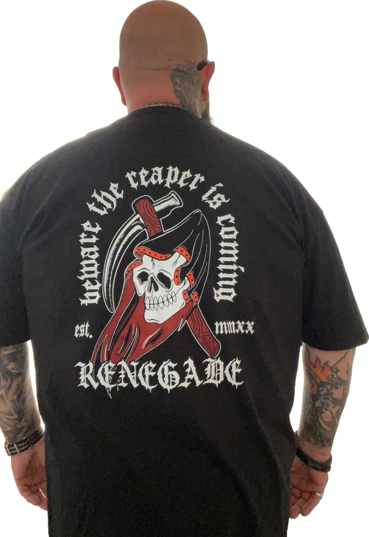 The Reaper tattoo-inspired graphic tee by Original Renegade