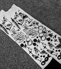 Flash Sheet Print Socks - Original Renegade