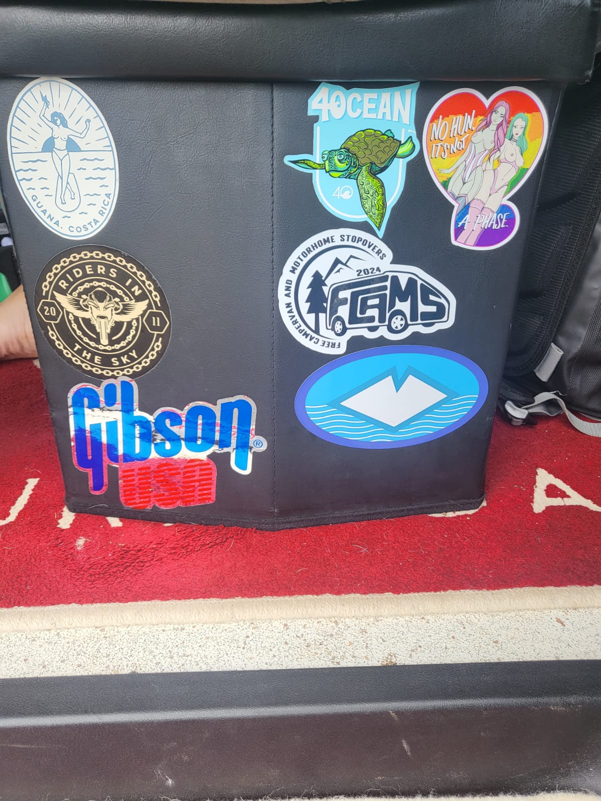 Not A Phase sticker — detail view, Original Renegade