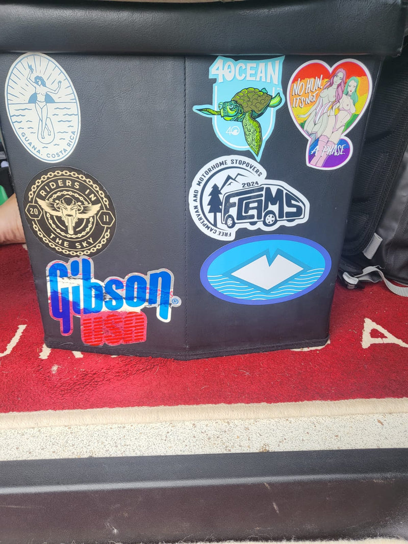 Not A Phase sticker — detail view, Original Renegade