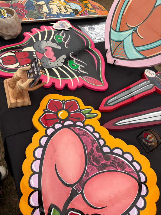 Heart Bum and Blossom Hanger