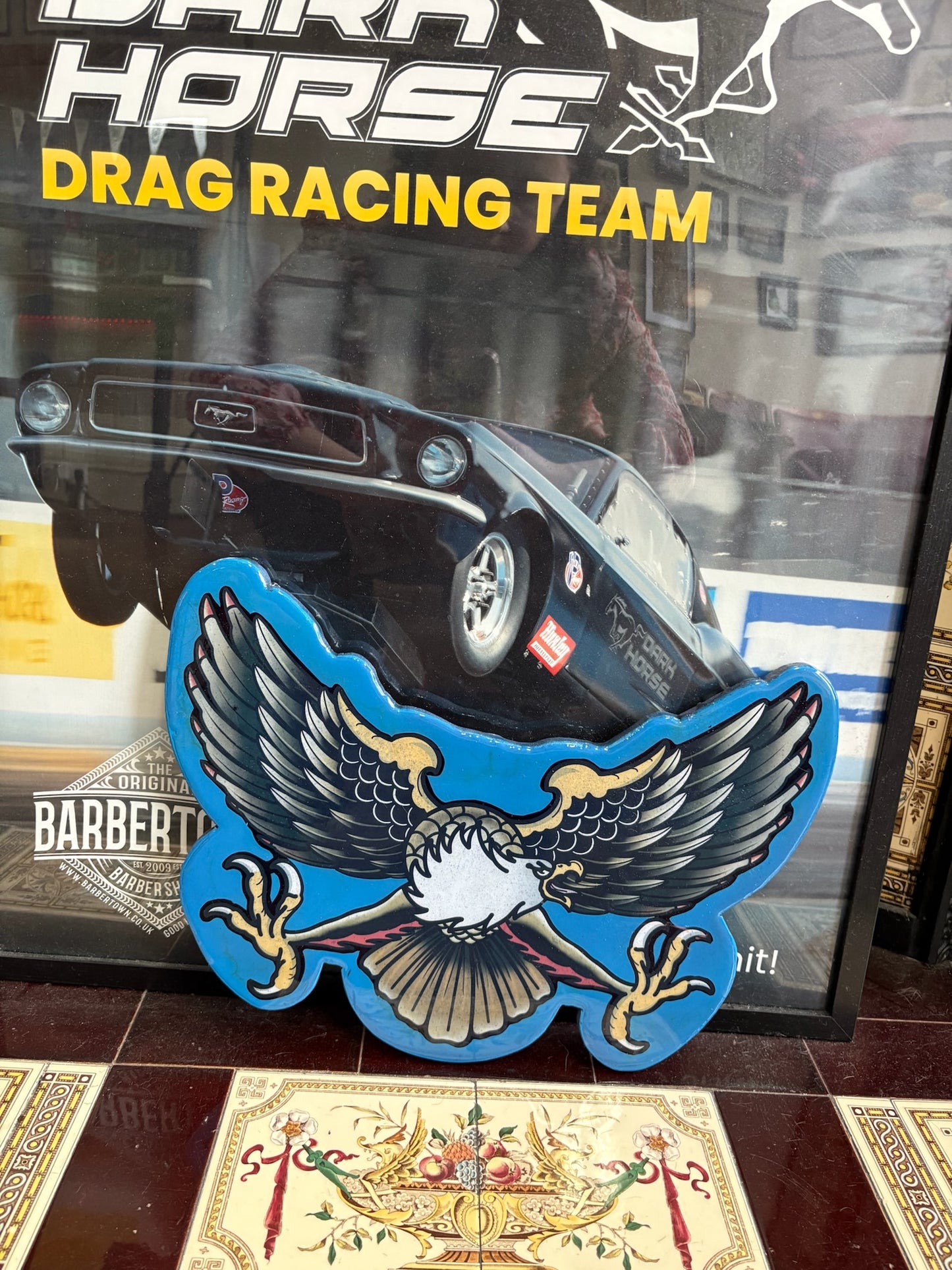 Eagle Resin Print Wall Hanger