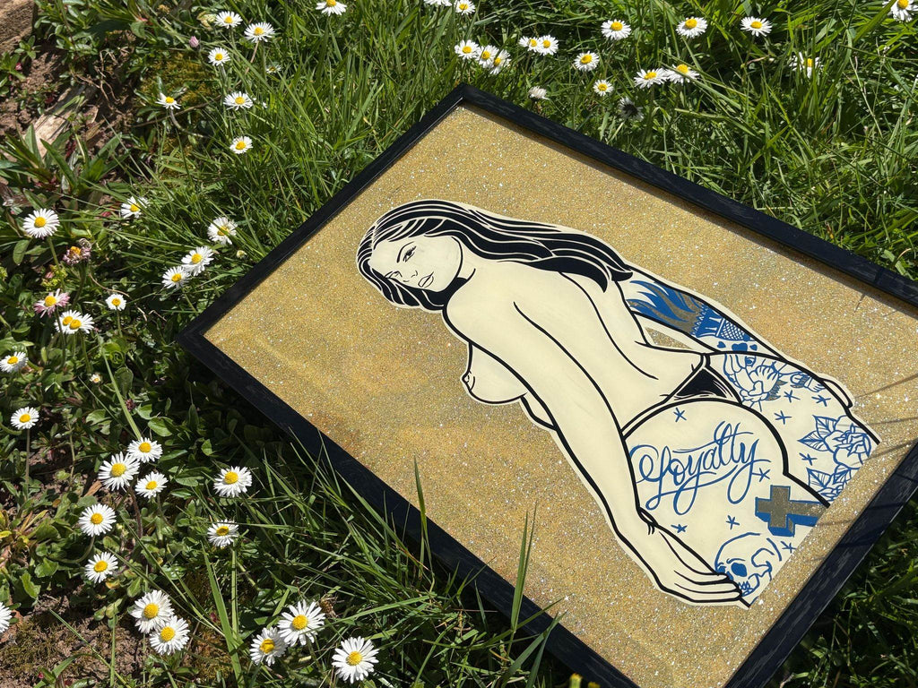 Trouble | Hand Painted with 23ct Gold - Original Renegade