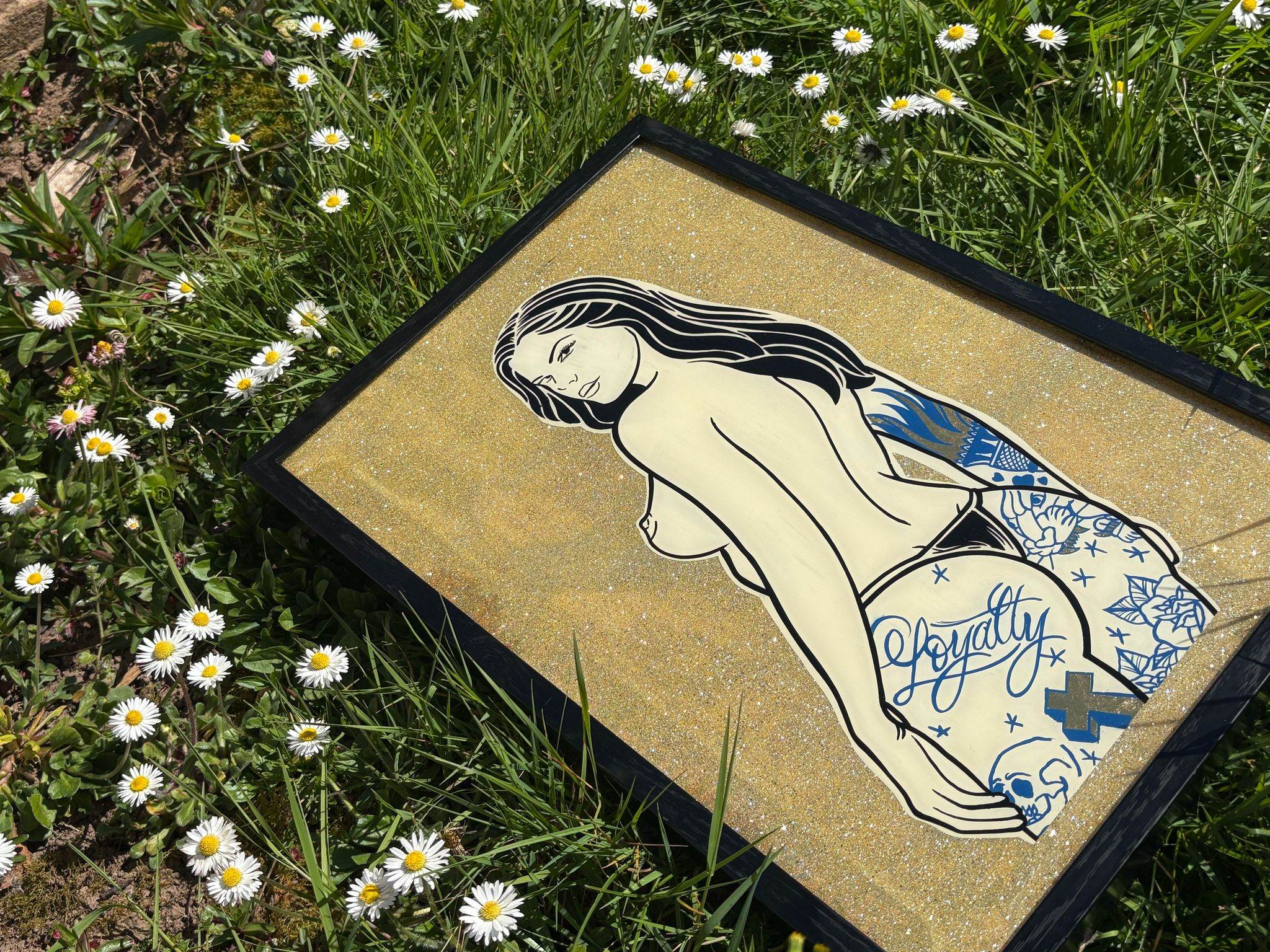 Trouble | Hand Painted with 23ct Gold - Original Renegade