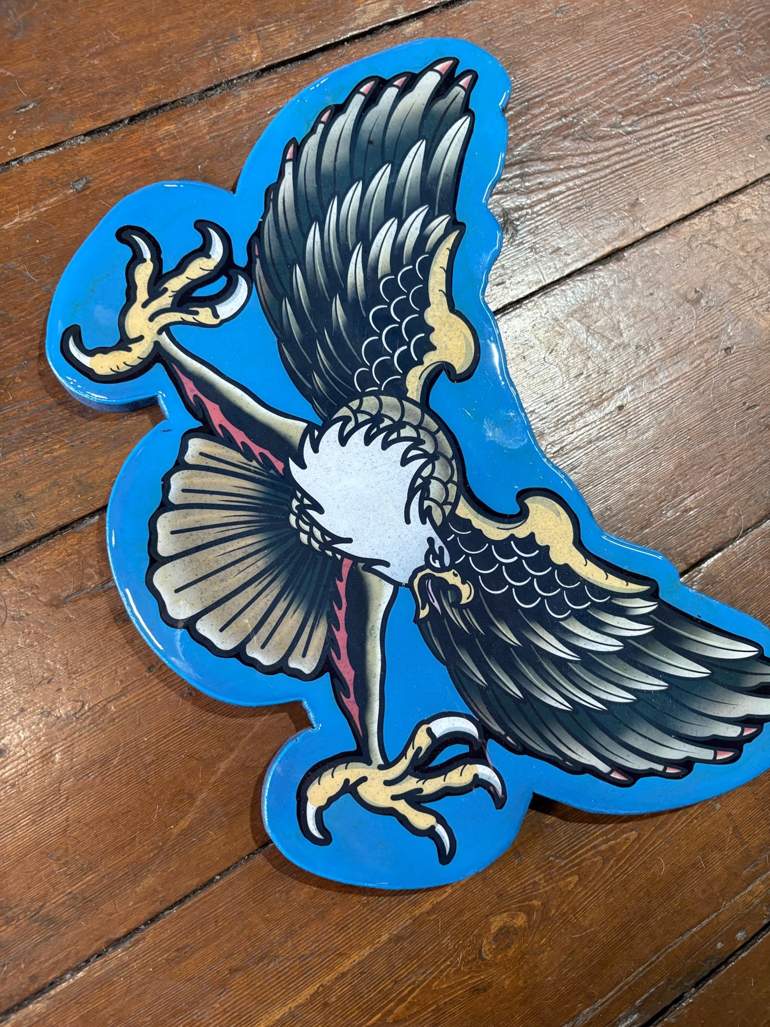 Eagle Resin Print Wall Hanger