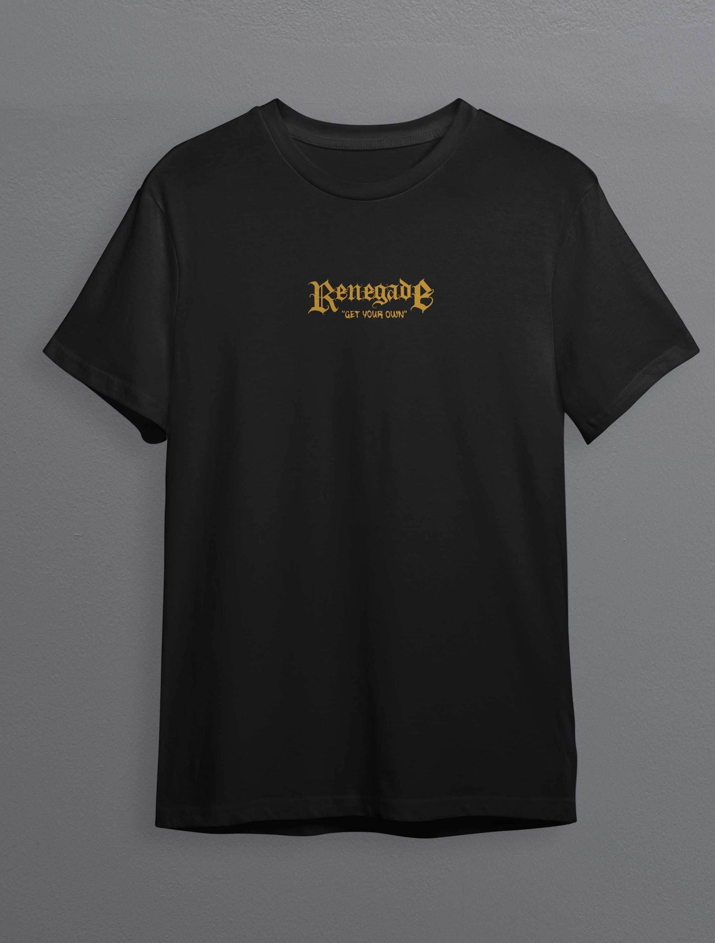 Classic Rose graphic tee front print - Original Renegade