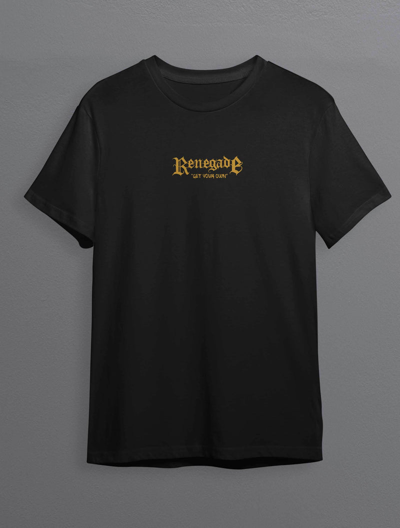 Classic Rose graphic tee front print - Original Renegade