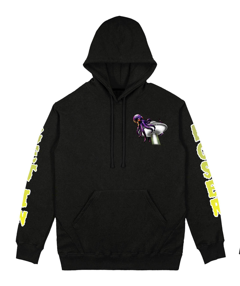Get In Loser heavy hoodie — front view, Original Renegade
