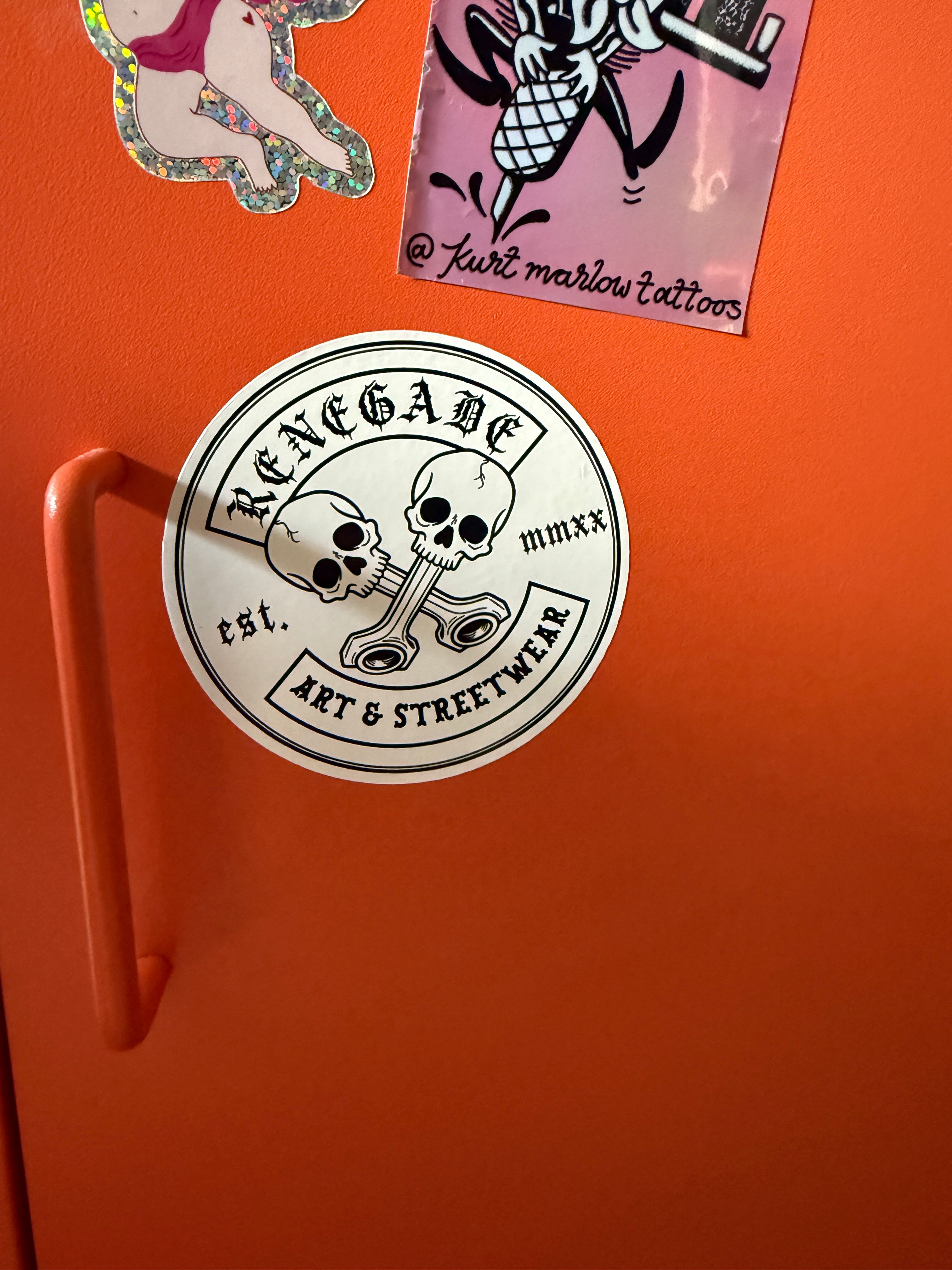 Renegade Round Decal