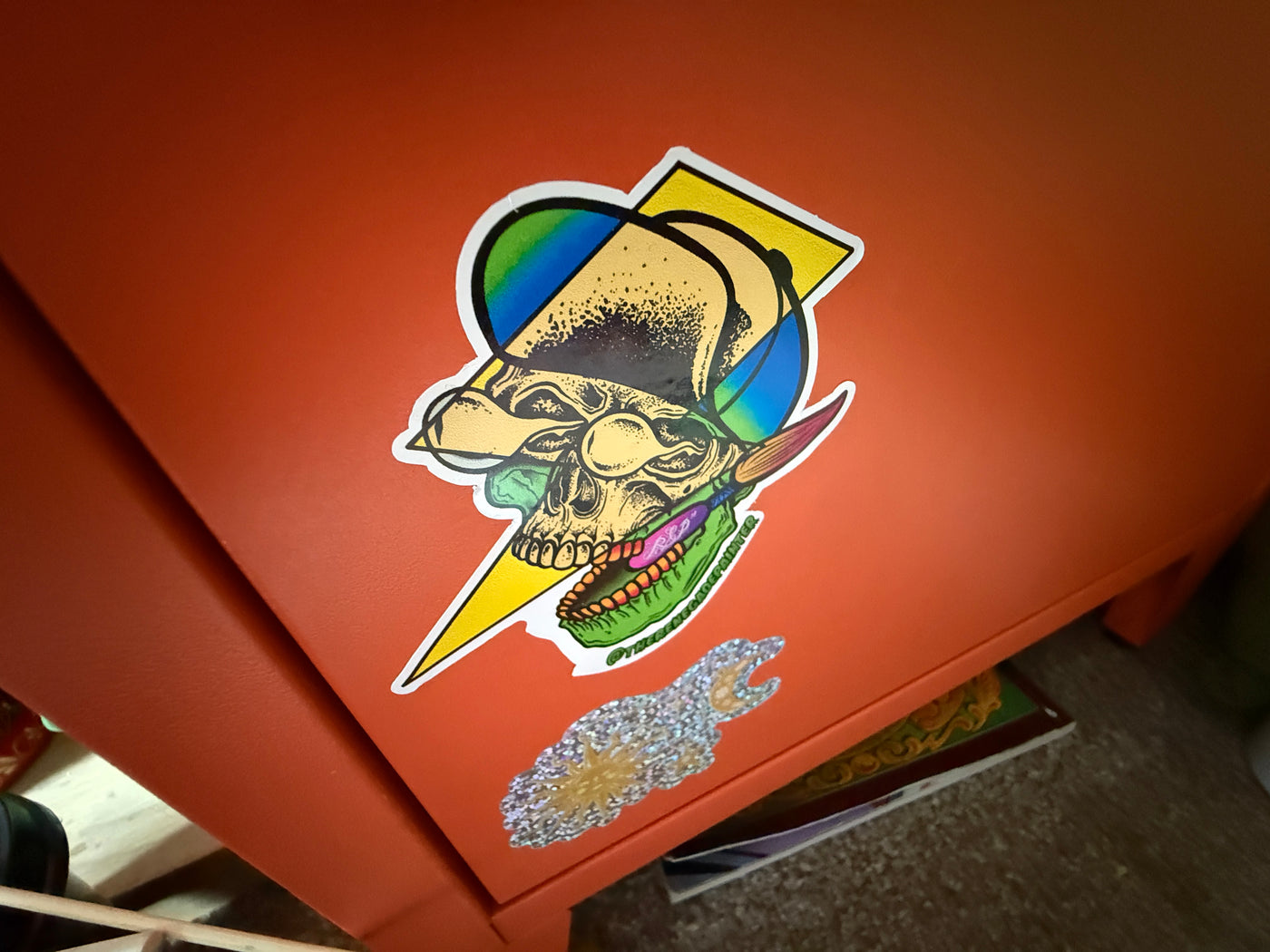 Original Renegade logo sticker decal for laptops, bottles and toolboxes