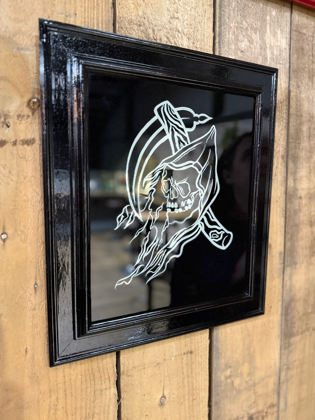 The Reaper | Glass Painting