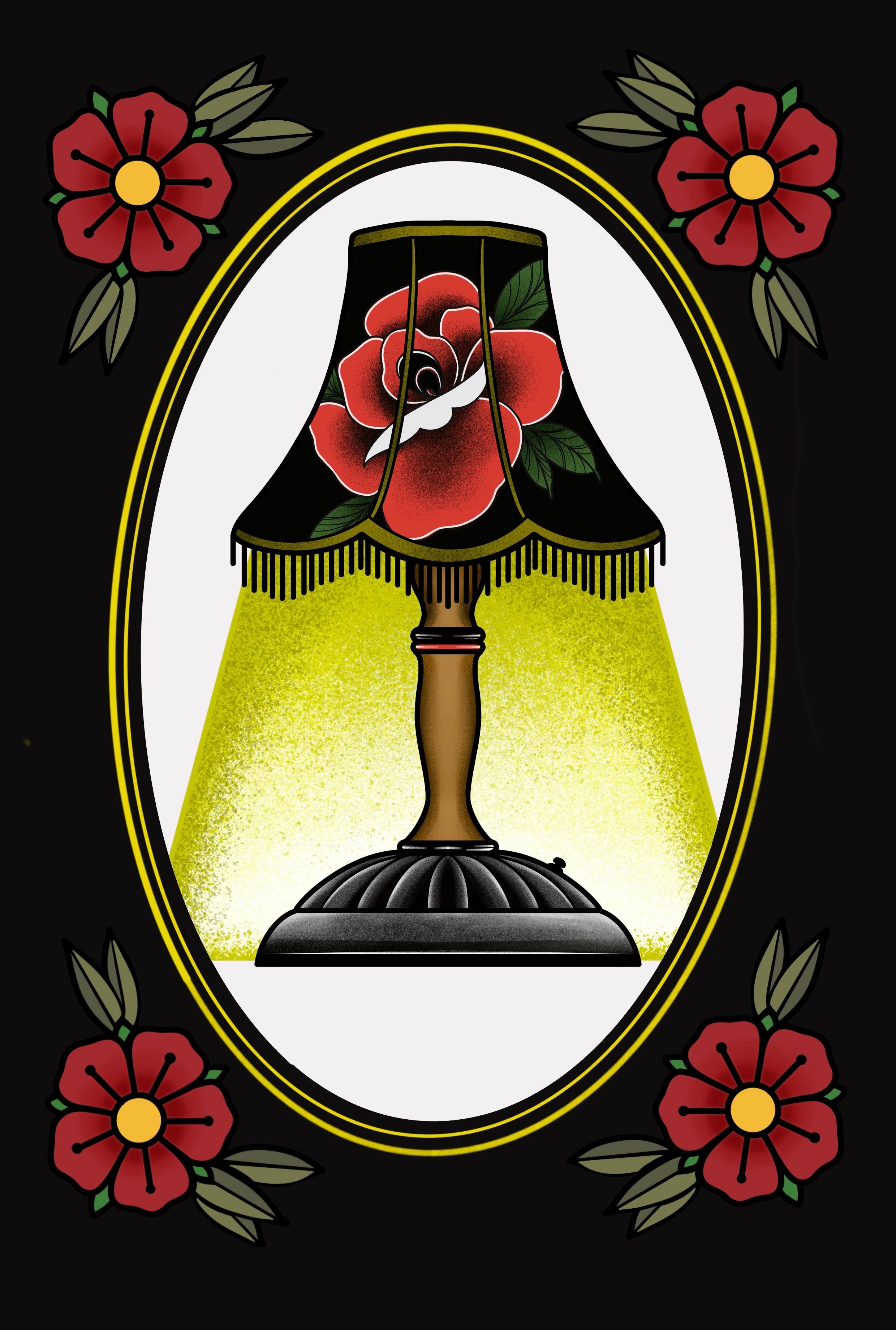 Traditional Style Lamp Print - Original Renegade