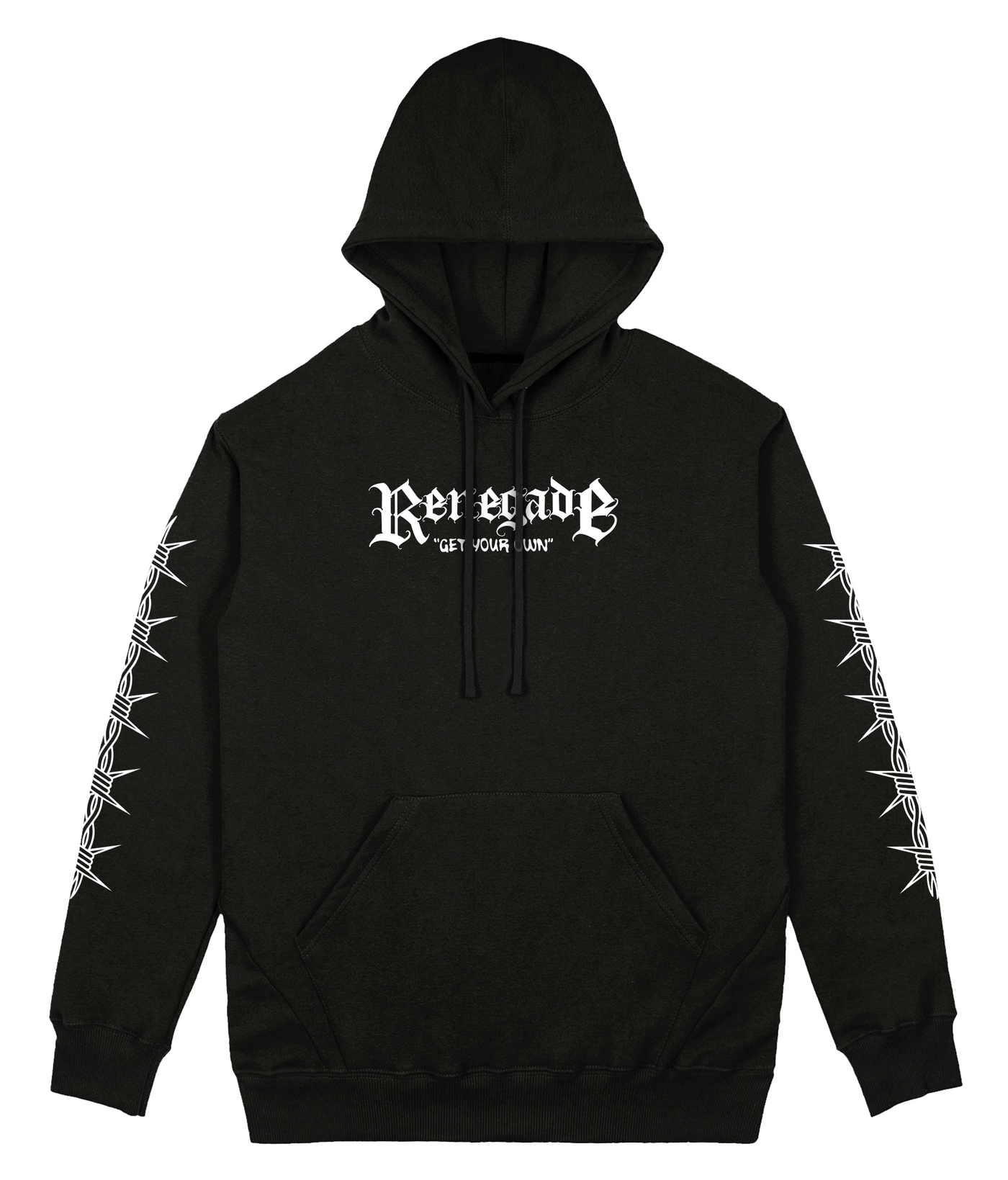Graphic hoodie front print mockup - Original Renegade
