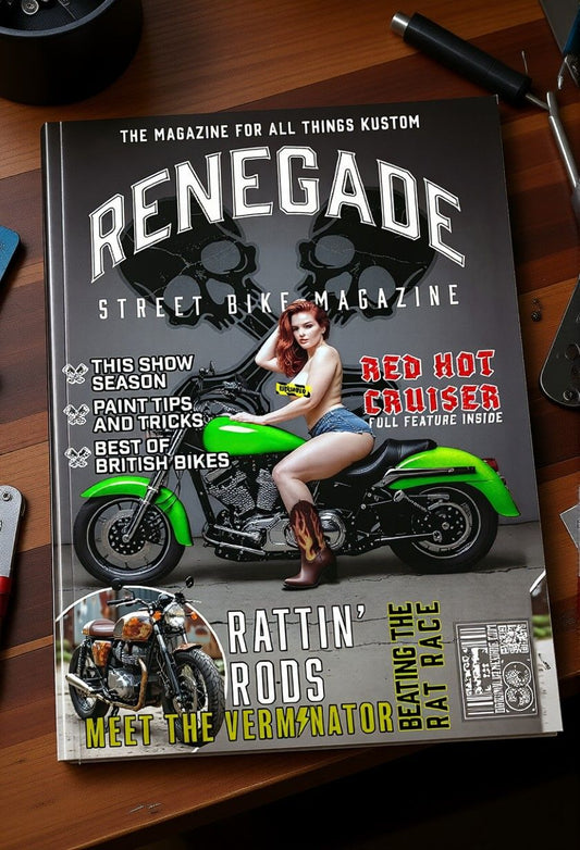 Renegade Magazine Print | Motorbike Magazine Cover Print