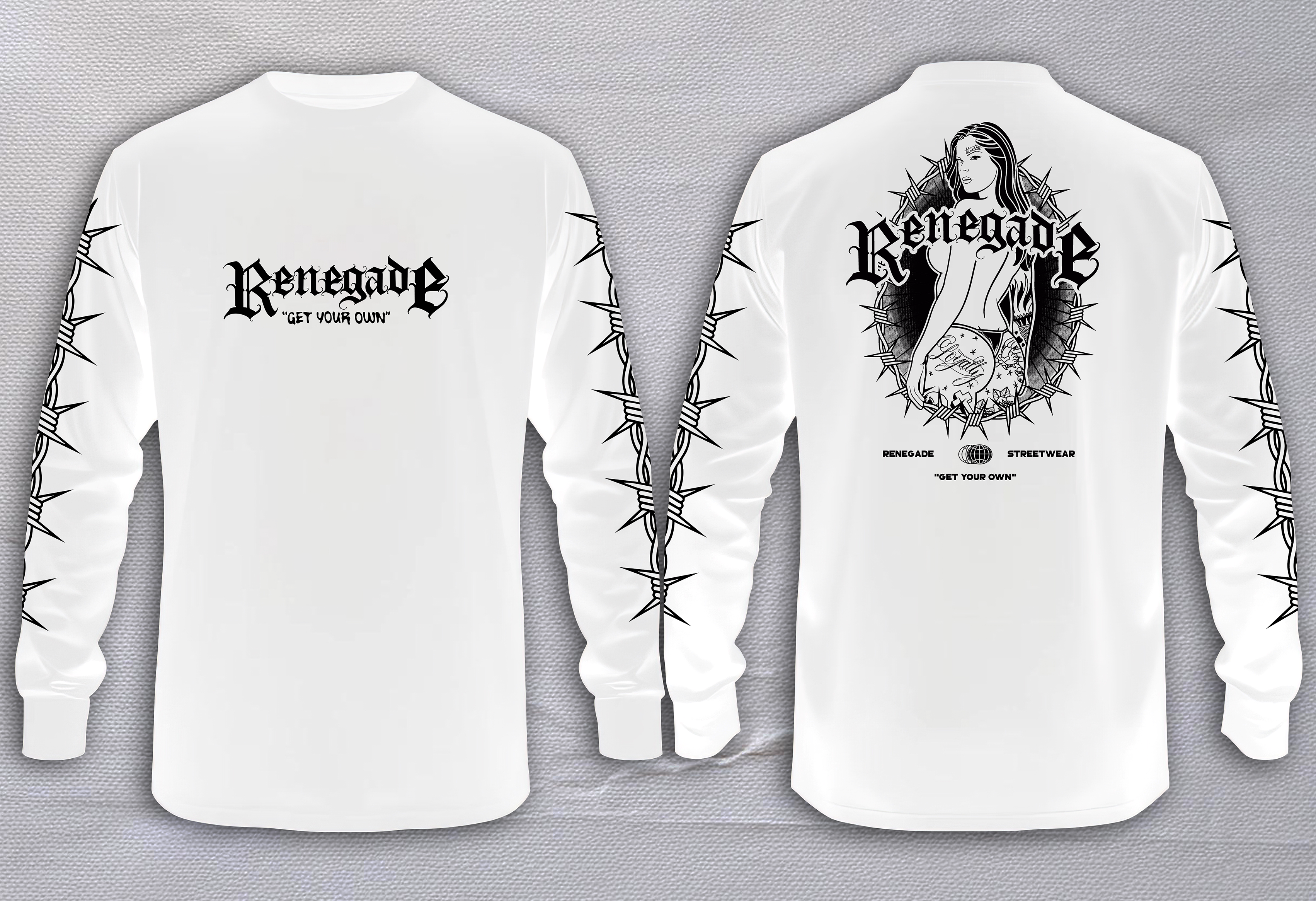 Trouble Lady | Long Sleeve Tee