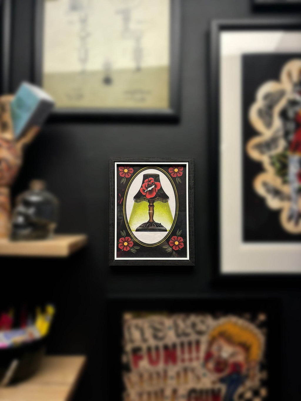 Traditional Style Lamp Print - Original Renegade