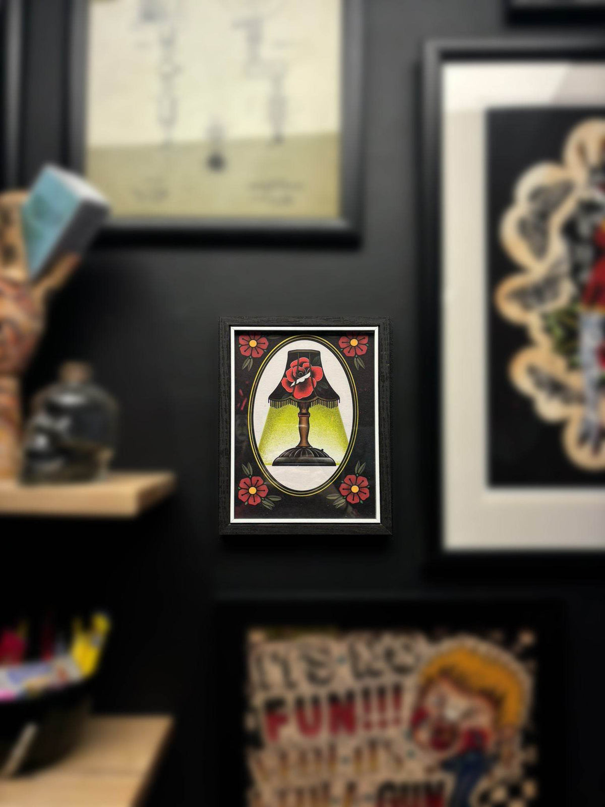 Traditional Style Lamp Print - Original Renegade