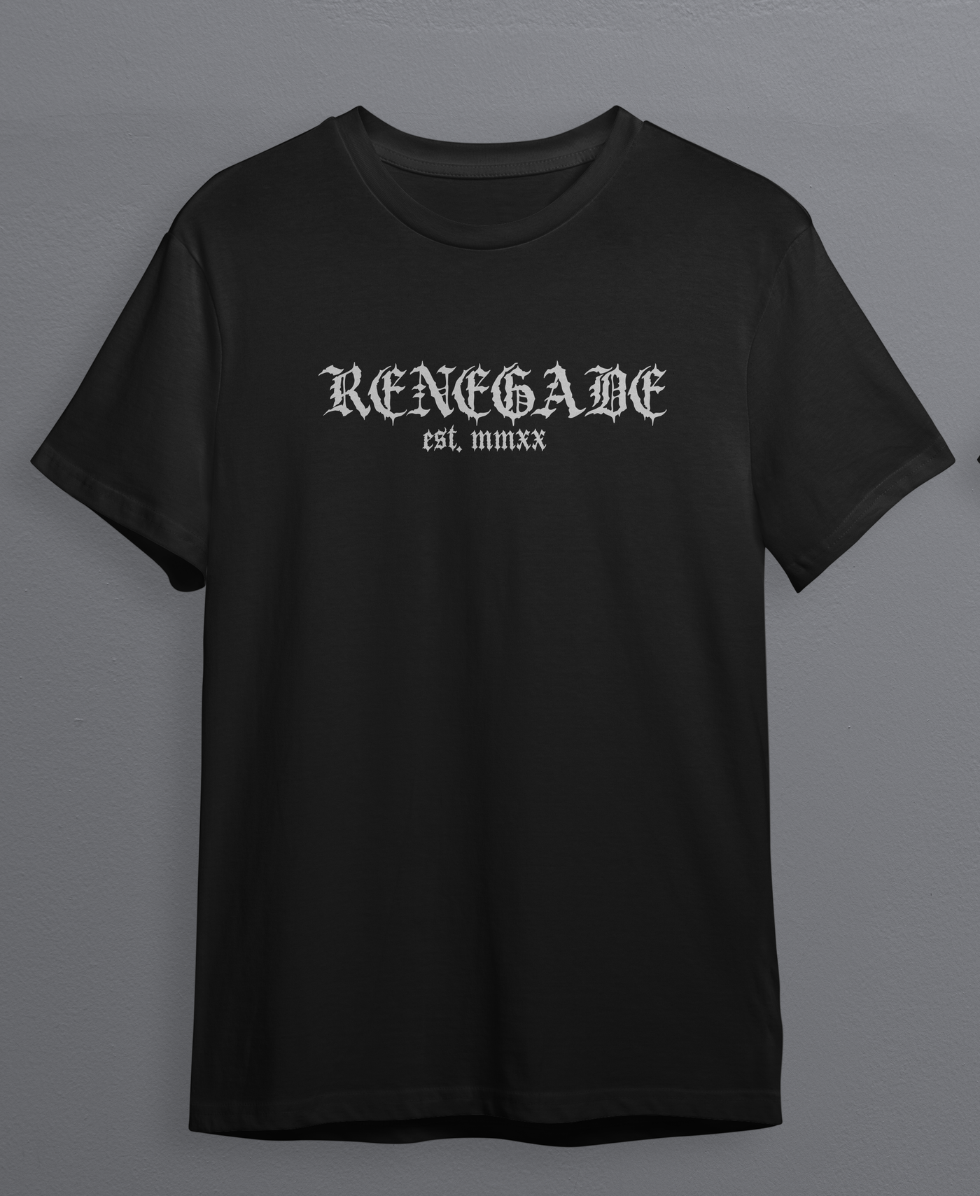 The Reaper black graphic tee front print