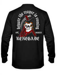 The Reaper long sleeve graphic tee back print - Original Renegade