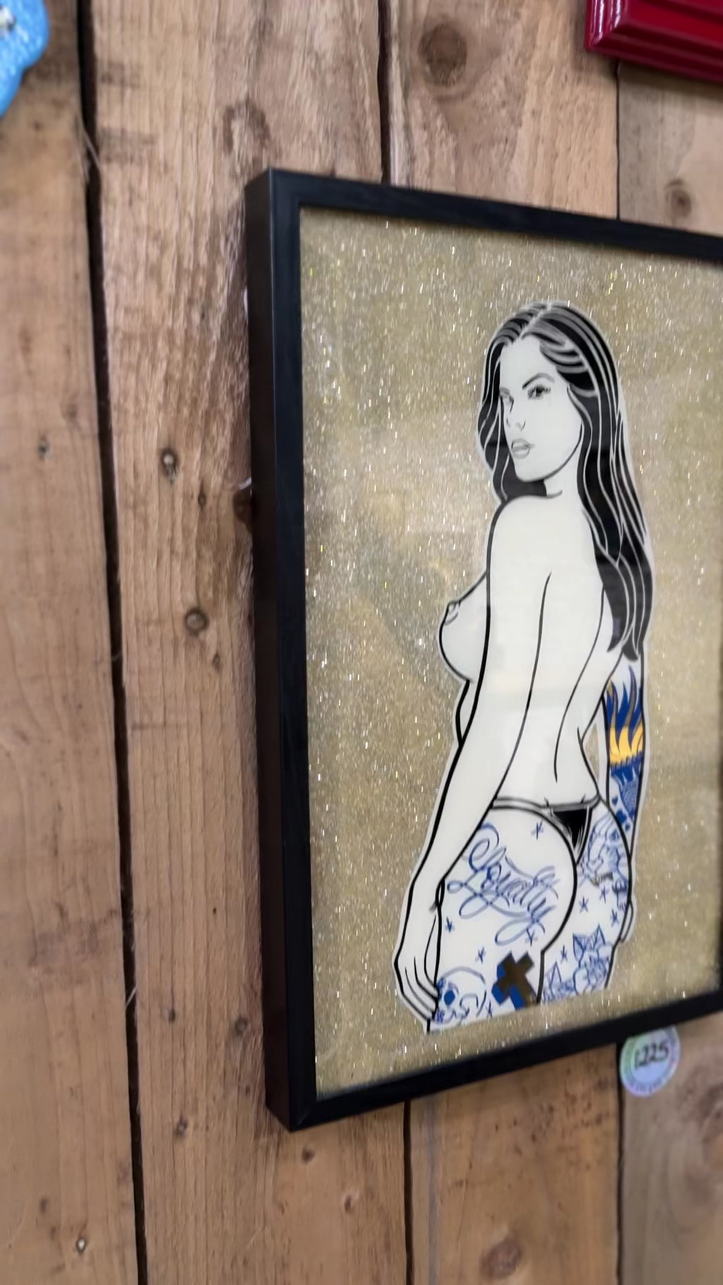 Trouble | Hand Painted with 23ct Gold