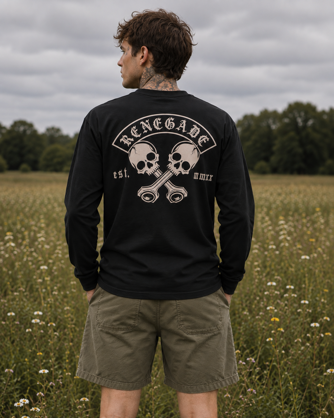 Original Renegade MC long sleeve graphic tee