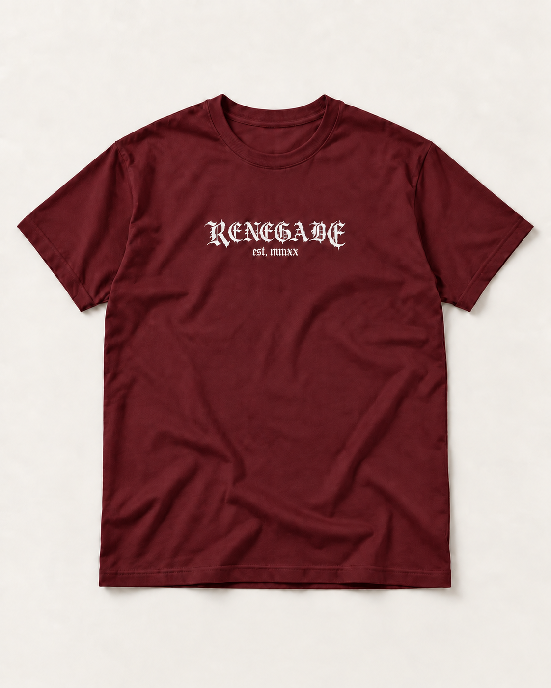 Ship & Rose Tattoo Graphic Tee, front view on a regular fit T-shirt.