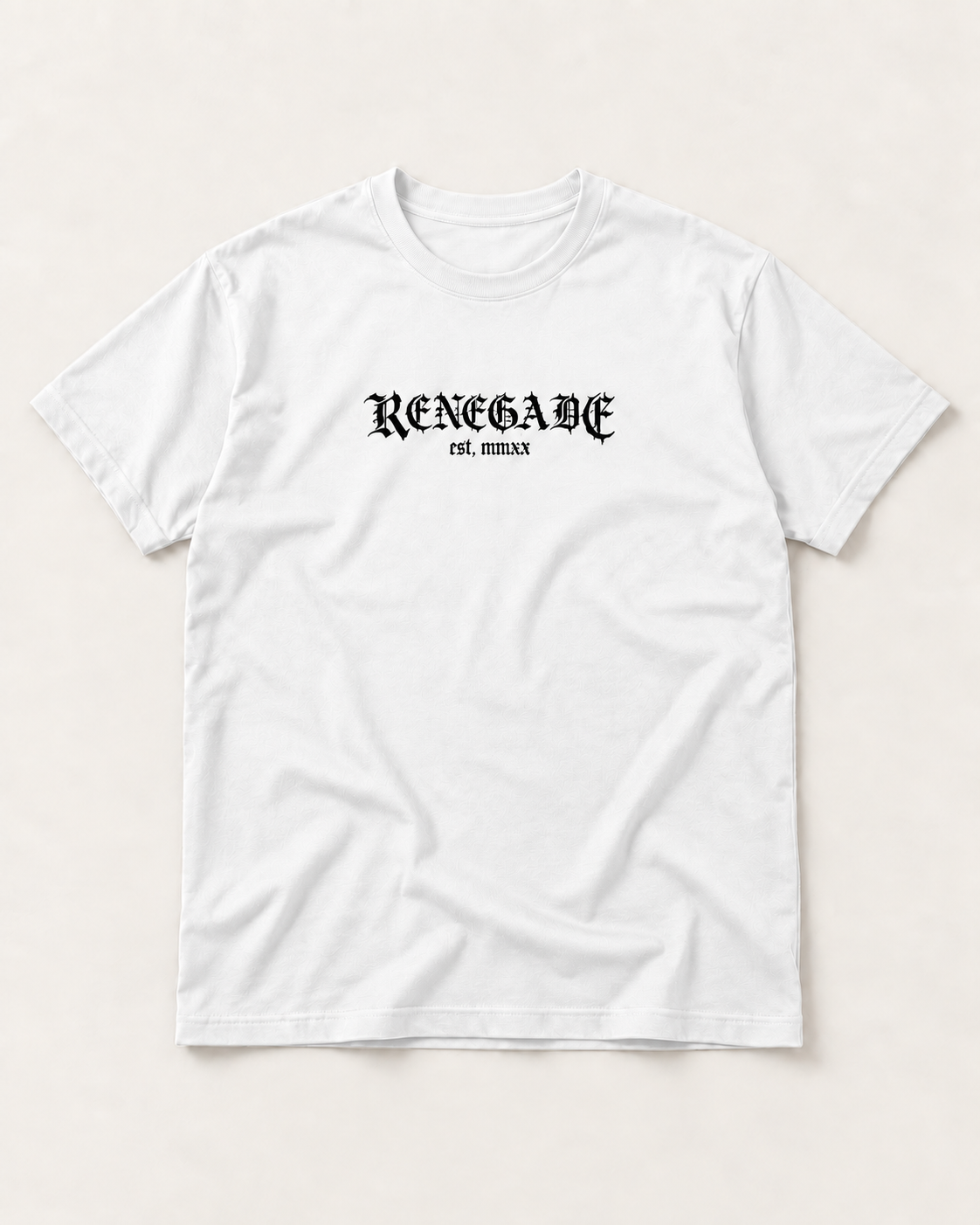 Ship & Rose Tattoo Graphic Tee, front view on a regular fit T-shirt.